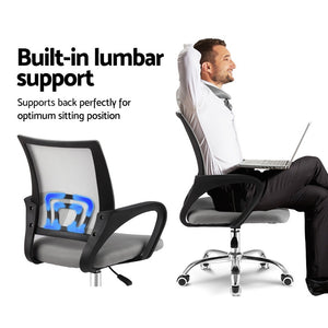 Office, Computer or Gaming Chair - Executive Mesh - Mid Back - Grey